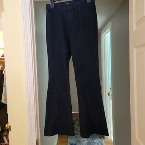 d. jeans Women's Boot Cut Jeans - Dark Blue